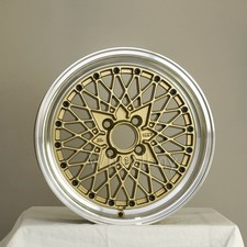 4 Rota Wheel Os Mesh 2 15x7 2 15x8 4x110 20 73 R Gold  Mazda Rx7