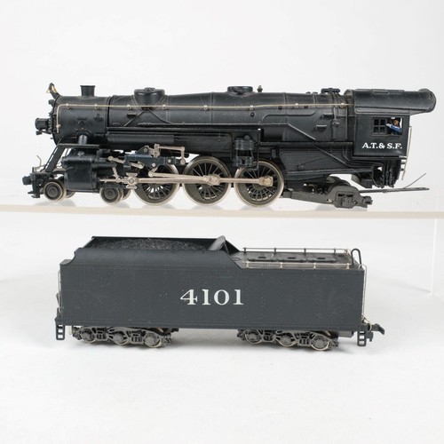 Rivarossi HO Scale Santa Fe ATSF #4101 4-6-2 Dampflok & Tender DC | Zustand: Used