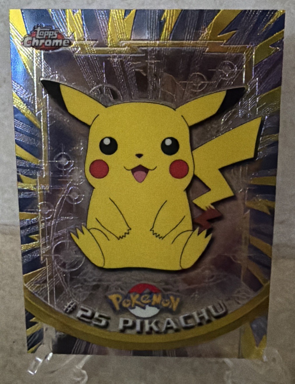 2000 Topps Chrome Pokemon: Pikachu #25 - NM