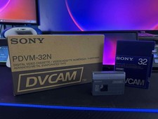 Sony PDVM-32N, 10 Pack Digital Video Cassette DVCAM - NIB - NEVER USED