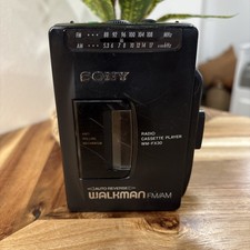 Sony Walkman WM-FX30 AM/FM Cassette Player Radio New Belt Recondition Works