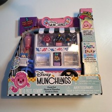Just Play Disney Munchlings Candy Cart, 10 Piece Figure Playset With Lights