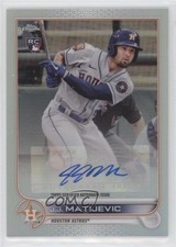 2022 Topps Chrome Update Auto JJ Matijevic #AC-JJM Auto 0c6