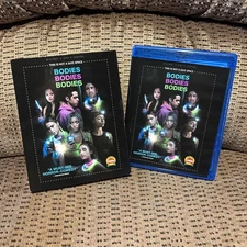 Bodies Bodies Bodies (Blu Ray / DVD, 2022) A24 Slipcover. Pete Davidson