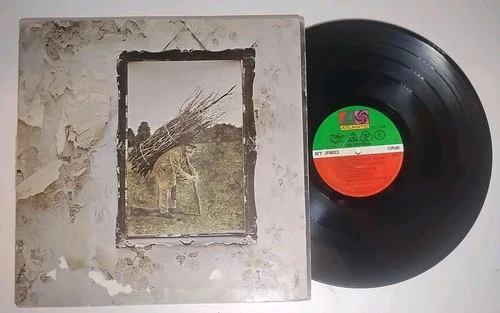 Led Zeppelin IV LP Vinyl Record Album 1971 RE Atlantic Records Original