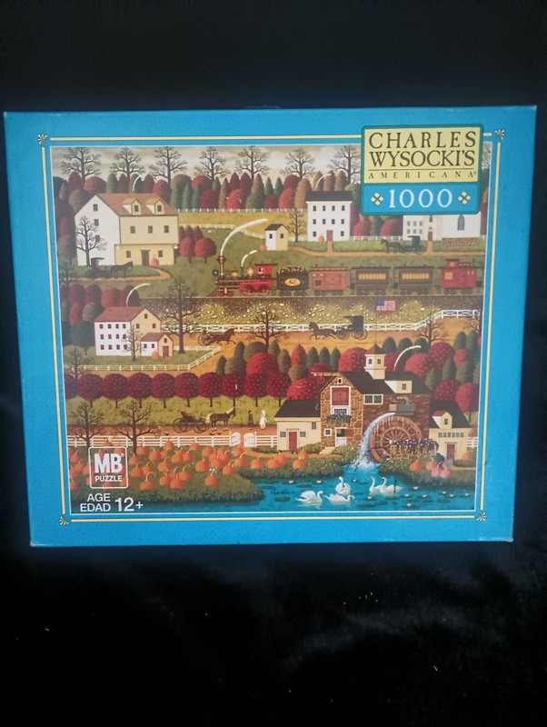 Charles Wysocki Puzzle Honey Pumpkin Valley, 1000 Pieces