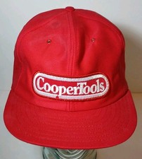 1980s VINTAGE COOPER TOOLS PATCH SNAPBACK TRUCKER HAT CAP Louisville Mfg Co USA