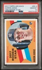 2017 Archives Aaron Judge 1960 Topps Rookie Stars #RS-9 PSA 10