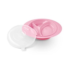 Think, Thinkbaby, Thinksaucer, Convertible Suction Plate, PINK, BPA FREE