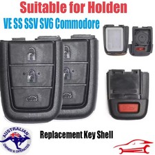 2XRemote Key Shell Case Fob Suitable for Holden VE SS SSV SV6 Commodore 4Buttons