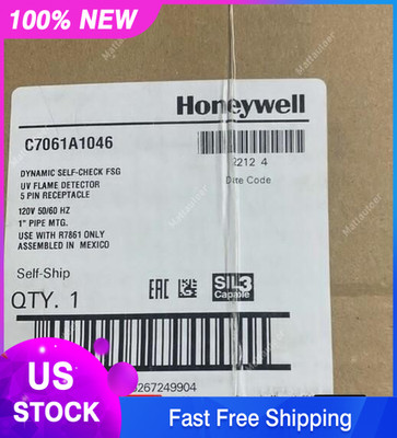 1PC ONE Honeywell C7061A 1046 UV Flame Detector C7061A1046