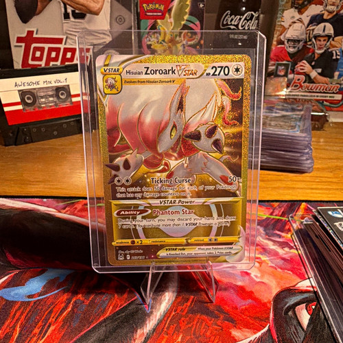 Hisuian Zoroark VSTAR 203/196 Lost Origin Holo Secret Rare FA