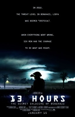 369170 13 Hours Movie John Krasinski Pablo Schreiber Decor Print Poster