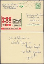 Belgium 1972-Postal stationary. Publibel 2464 N.Theme: Electronics. (VG) MV-7170