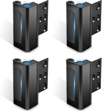 4Pack Door Reinforcement Lock Home Security, Childproof Safety