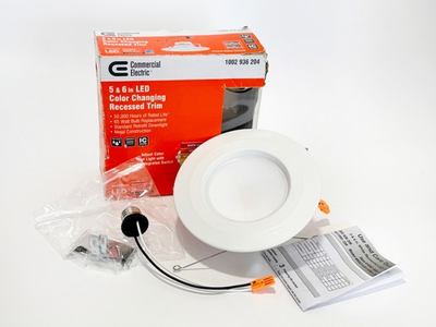 #ad NEW Consumer Electric 1002 936 204 5 6quot; LED Recessed Downlight CCT Dimmable 700L $7.49