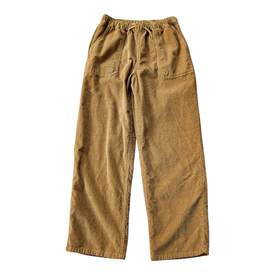 Hanna Andersson Cotton Brown Corduroy Casual Soft Pull On Pants Girls Size 12 - Image 2 of 4