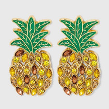 Sugarfix By Baublebar Pineapple Earrings, 1 P...