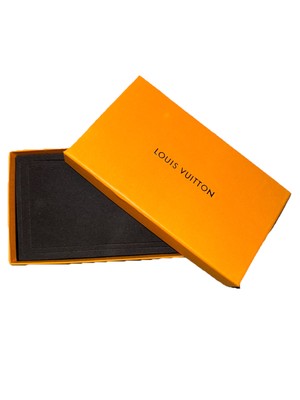 Small Louis Vuitton Orange Gift Box 7  X 4  X 1  For A Phone Case Or Jewelry