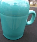 Vintage RANGE TOP  PEPPER SHAKER Turquoise Blue RANGE TOP FIESTA