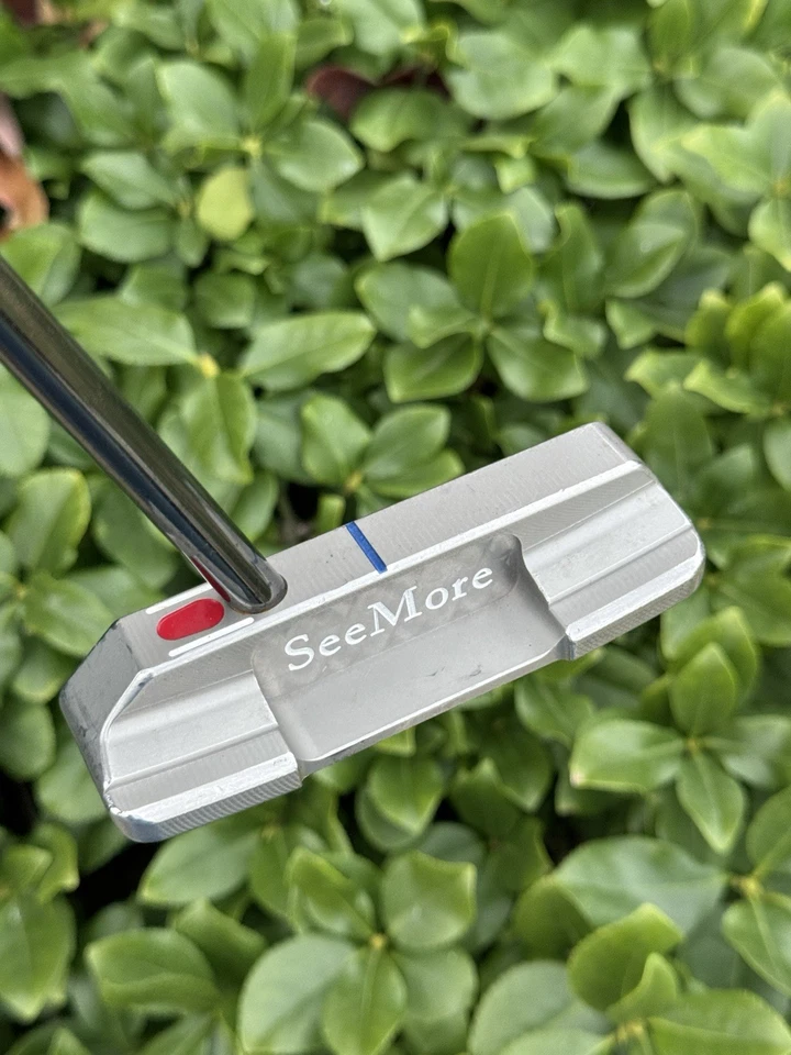 RH SEEMORE PLATINUM M7 TOUR CENTER-SHAFTED 36" PUTTER, HEADCOVER Garsen Grip - Image 2 of 4