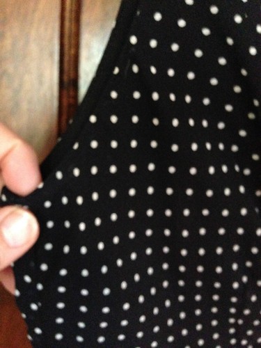 Camicetta senza maniche Ann Taylor 0 100% seta conchiglia nera - Foto 2 di 10
