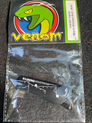 Venom #VENF-7940 Main Blade Set for Venom Kona Kopter | New | Hobby Grade