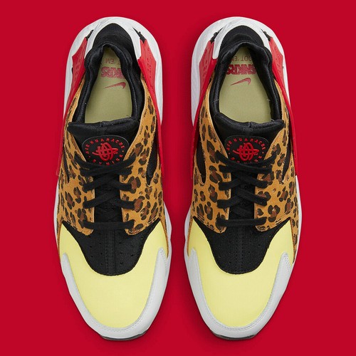 Nike Air Huarache, ""Stampa leopardata SNKRS Day"" TAGLIA UK 10 EUR 45 US11 (DM9092 700 - Foto 5 di 9