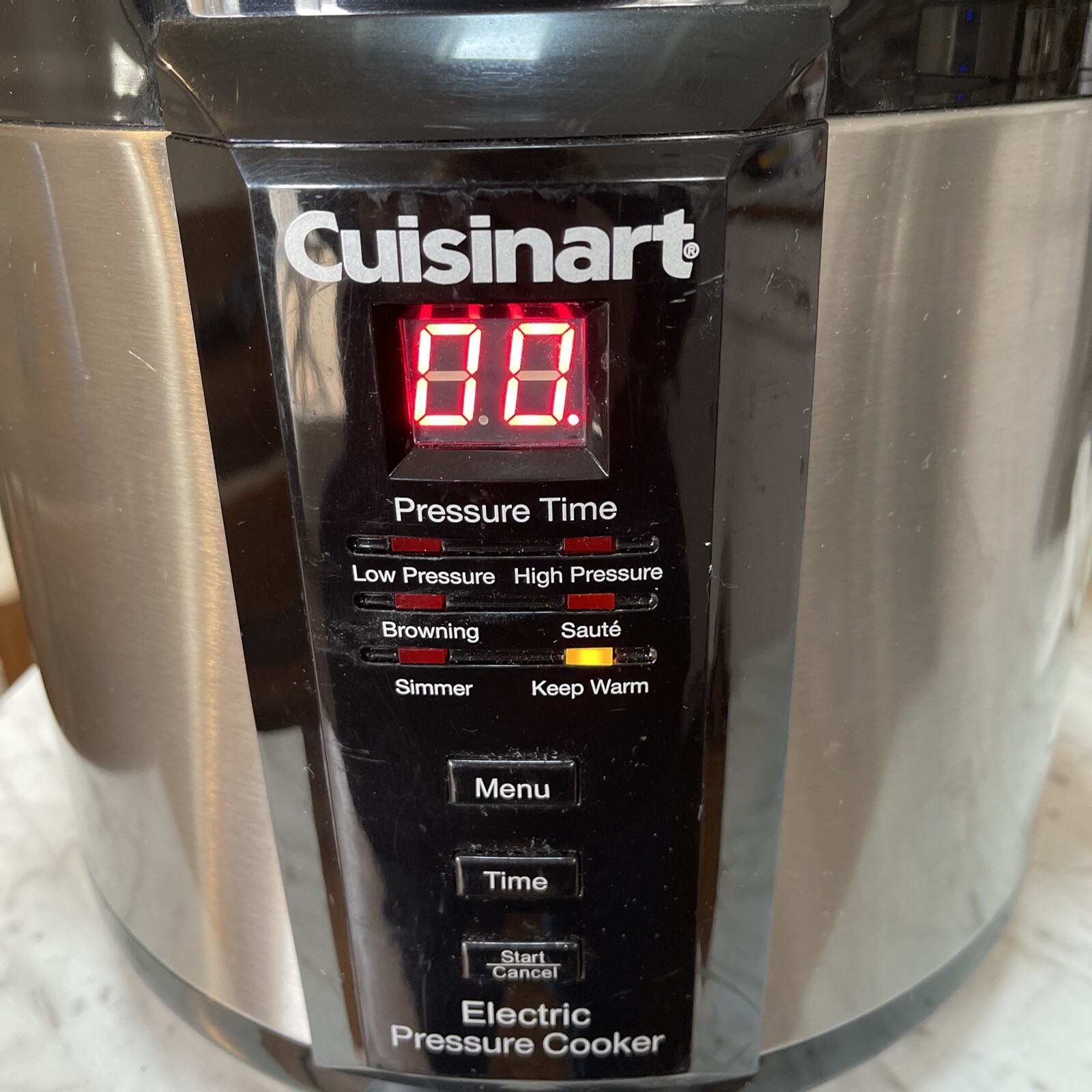 Cuisinart Electric Pressure Cooker CPC600 1000 Watt 6 Quart Stainless