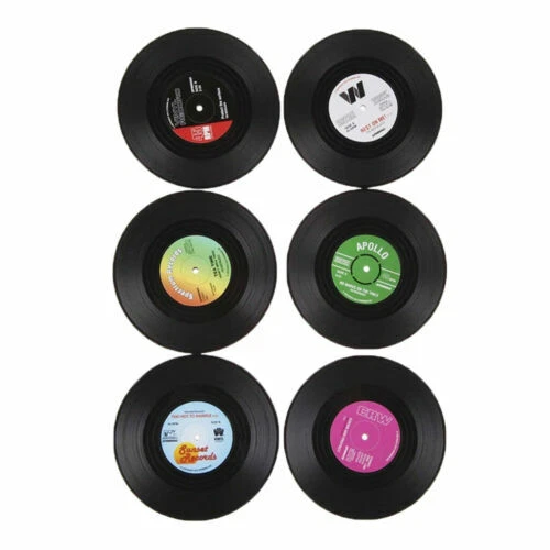 Vinyl Coasters