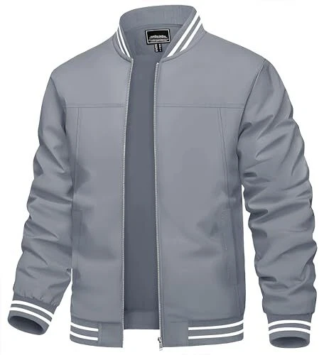 TACVASEN Spring Jackets For Men Lightweight Jackets For Men Winter Bomber Coats
