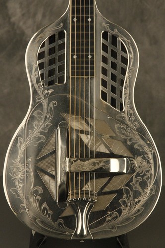 1930's National Style 4 Tri-Cone Resonator Hawaiian Square neck