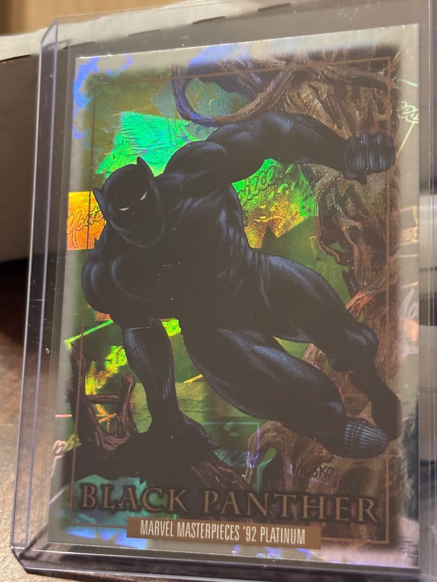 2024 1992 Skybox Marvel Masterpieces Platinum Black Panther