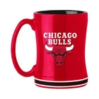 Chicago Bulls Ceramic Coffee Mug - 14oz Sculpted [NEW] NBA Tea Microwave Cup