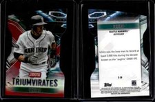 2023 Topps Stadium Club Triumvirates Red #T-19 Ichiro Suzuki