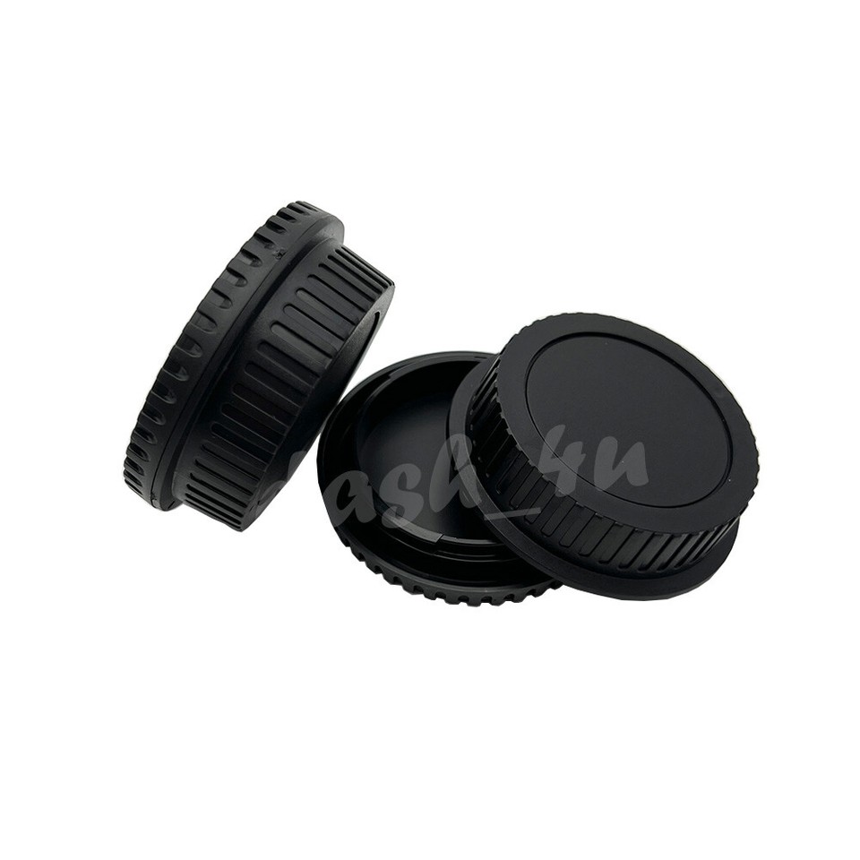 Rear Lens Cover + Camera Body Cap For Canon EOS EF DSLR – Snap-On Protection For Your Camera & Lens 4 thumbnail image