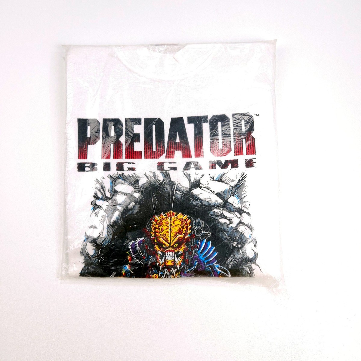 Vintage Predator Movie T Shirt New Mens Medium Big Game 90s Vintage Predator Movie T Shirt New Mens Medium Big Game 90s