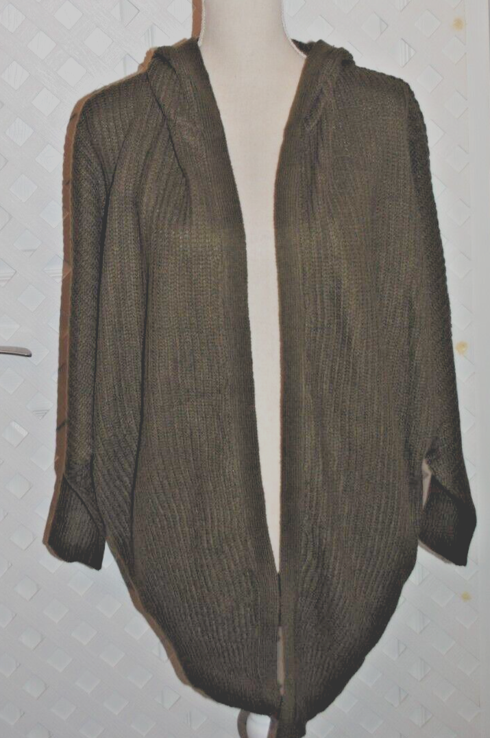 Streetwear Society Cardigan Open Front Sweater Women's Size M