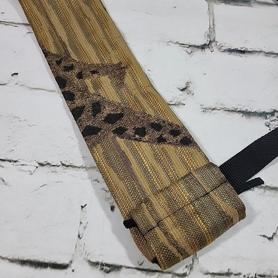 Safari Print Quiver Arrow Sling Bag Tapestry Wildlife Giraffes 24" Carrier - Image 3 of 4