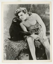 Buster Crabbe 1940 Tarzan Film Serial 8x10 Portrait Photo Bare Chested J10585