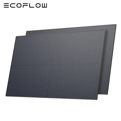 ECOFLOW Starres Solarpanel 2×450W Balkonkraftwerk Photovoltaikmodul für Dach