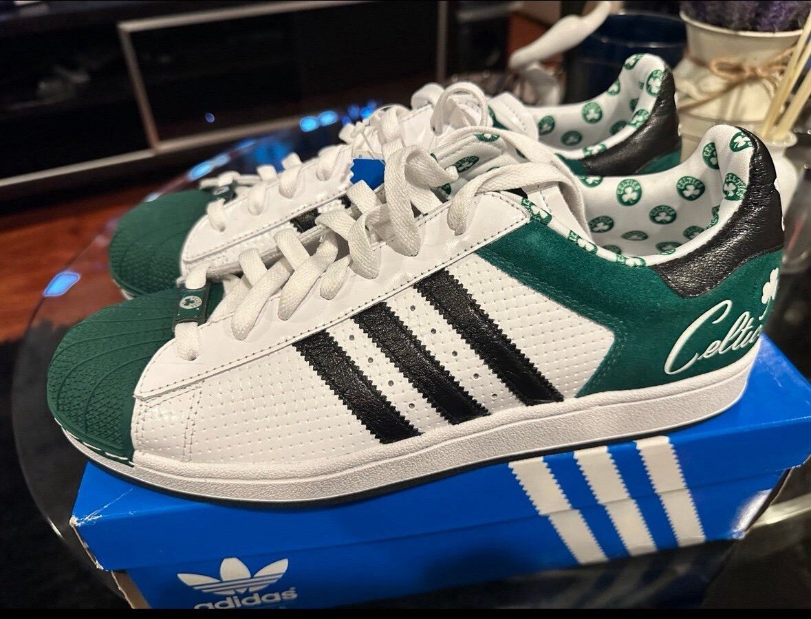 Adidas Superstar 1 NBA Series Boston Celtics - Size 12