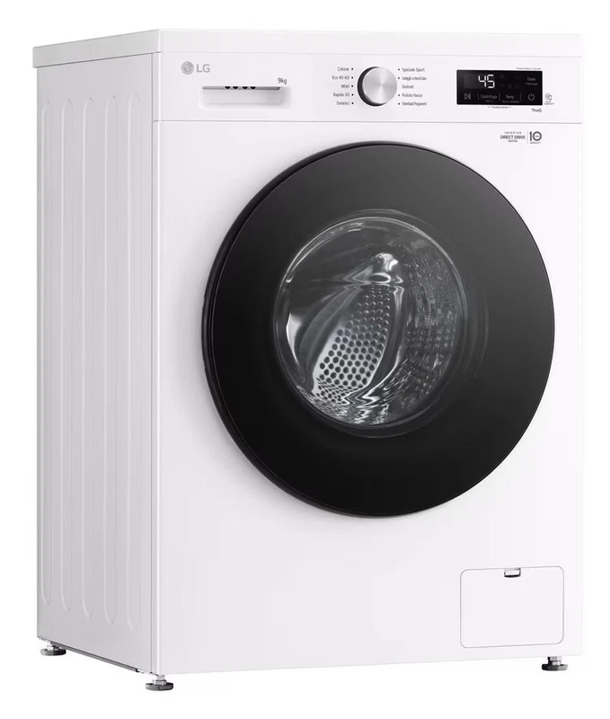 Lavatrice Smart WiFi LG Direct Drive 9 Kg Classe A 1400 Giri TOP RIMOVIBILE