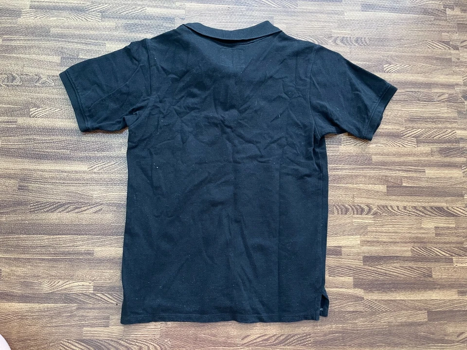 Calvin Klein Jeans Kids Boys Polo Short Sleeve Black Cotton Size M (10-12)  - Image 2 of 4