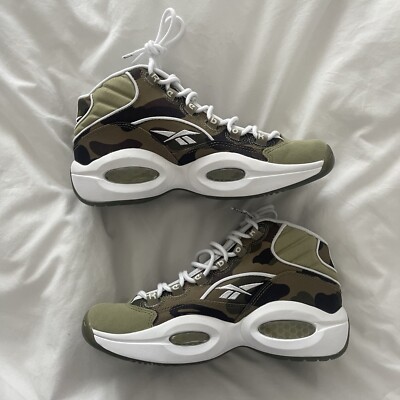 Size 7 - Reebok A Bathing Ape x Mita Sneakers x Question Mid 1st 