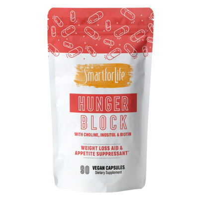 Smart for Life Hunger Block 90ct - Appetite Suppressant & Weight Loss Aid