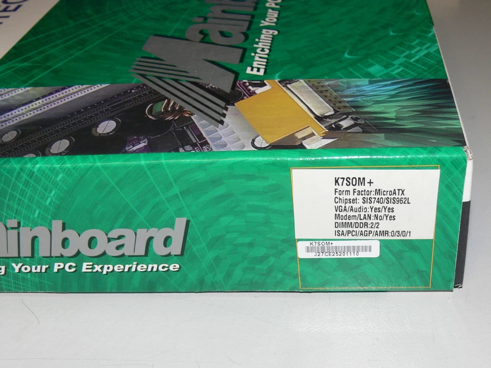 Elitegroup K7som + Micro ATX Motherboard AMD Socket A/462 New - Image 2 of 4