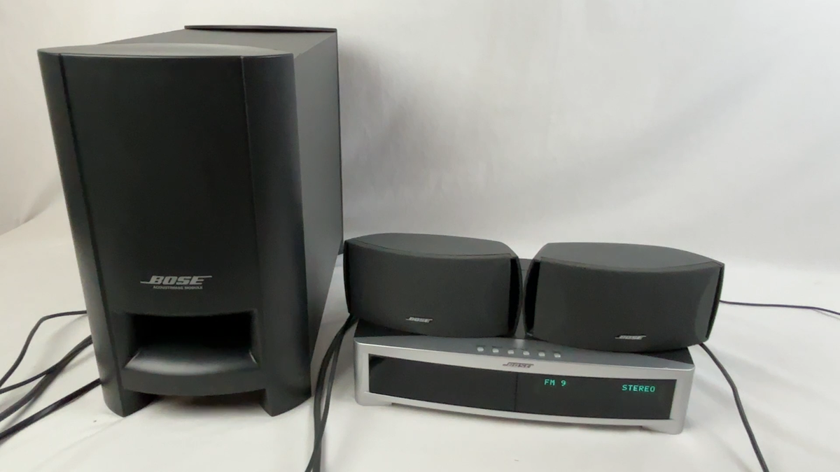 BOSE AV3-2-1 II Home Entertainment System Media Center 321 **READ