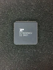 ST16C654CJ68 EXAR IC UART FIFO 64B QUAD 68PLCC 1 UNIT