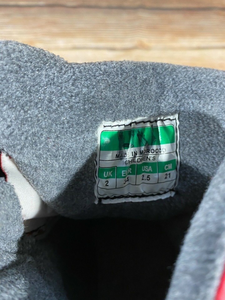 SALOMON Snow Monster Nordic Cross Country Ski Boots Size EU34 US2.5 SNS